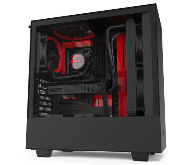 NZXT H510 Red - 522120 - zdjęcie 4